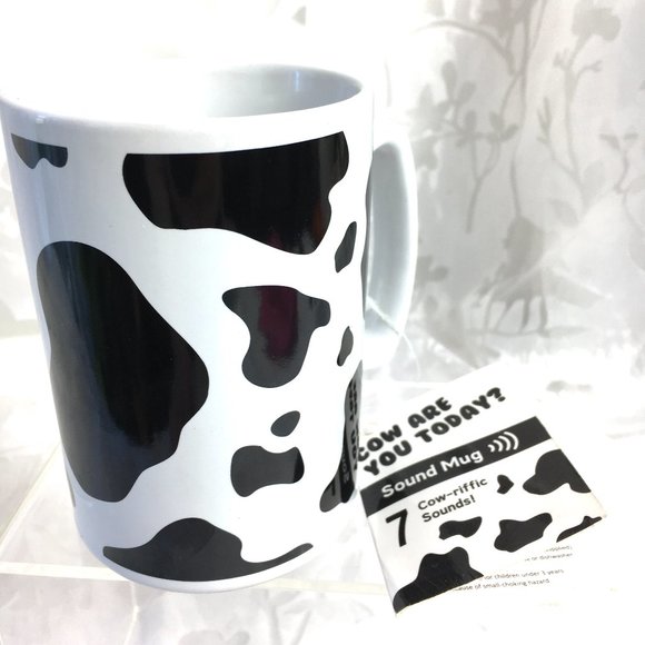 Cow are You Today Talking Coffee Mug NWT - Picture 4 of 11